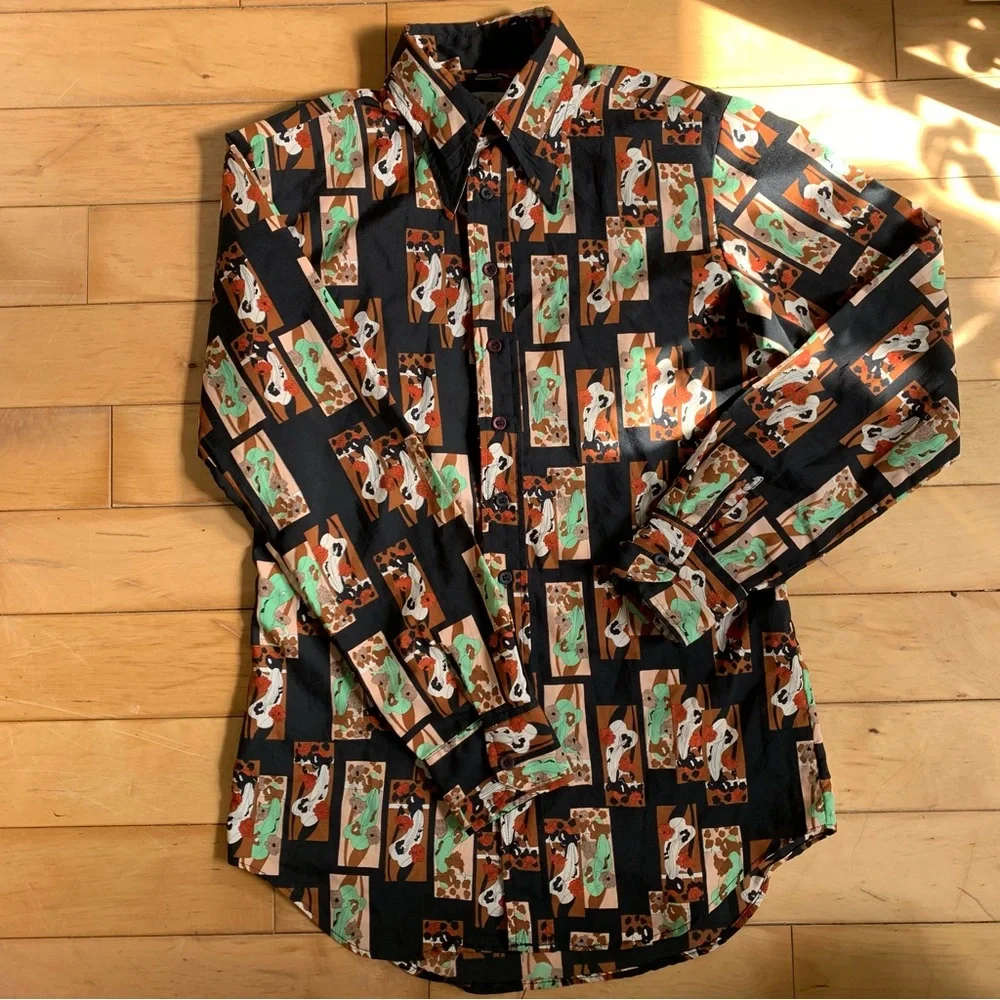 70s button down. - Picture 3 of 10